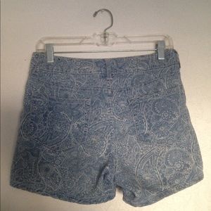 Paisley shorts